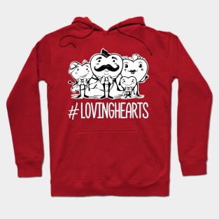 loving hearts Hoodie